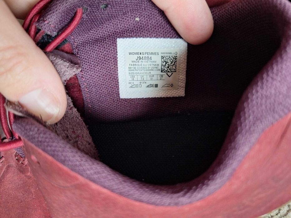 Wildling и Merrell, 41 номер. За крак 26см