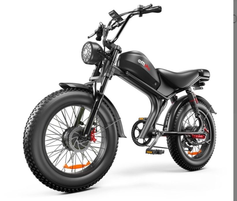 НОВО!! Електрически Велосипед Emoko C93 Dual 2*1000W 48V/23Ah 50 км.ч.
