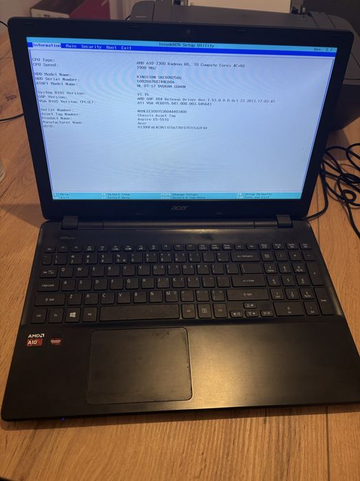 Laptop Acer E-15