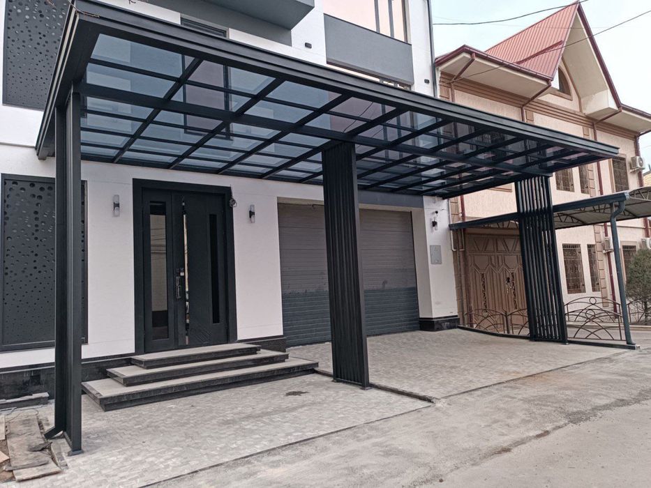 Навес ойнали хай тек