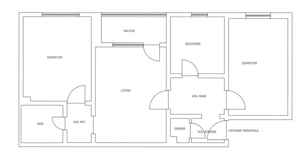 Vând apartament cu 3 camere în Nehoiu, jud.Buzău