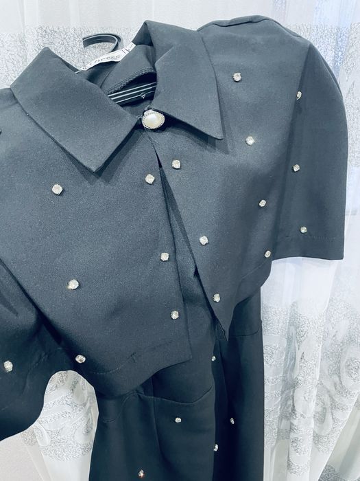 Черное вечернее платье