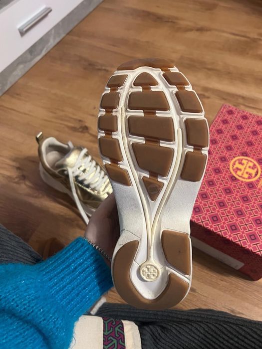 Adidasi Aurii Tory Burch