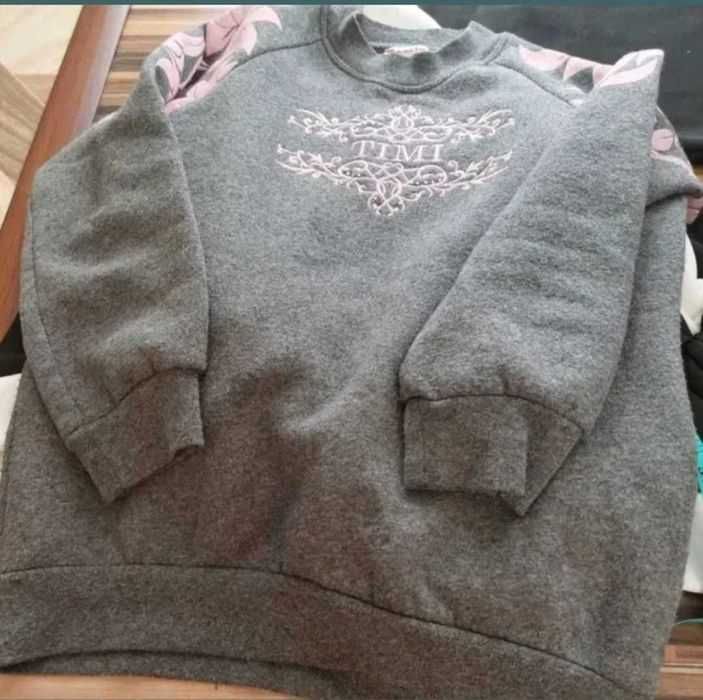 Bluză sport casual cu model floral cu pietricele Xxs