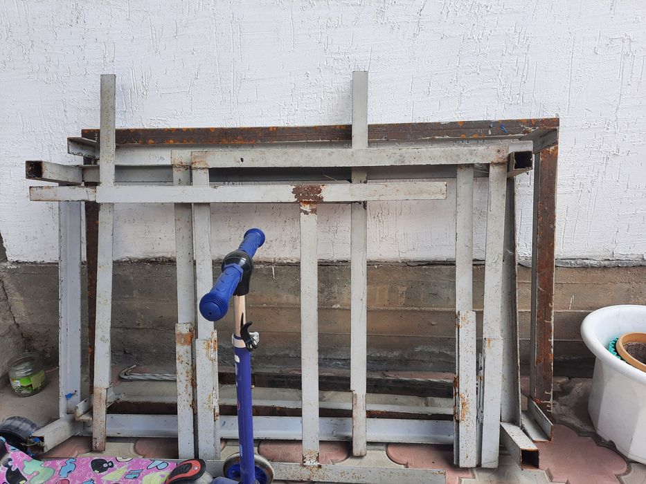 Стол разборный два стола железный