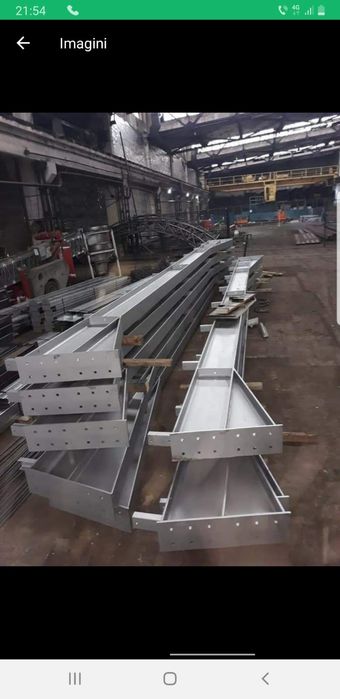 Vand hale de producție metalică 12x40x4,5 12400e