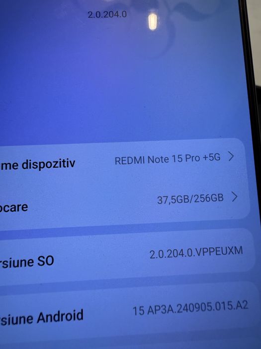 Redmi note 15 Pro plus. Nou