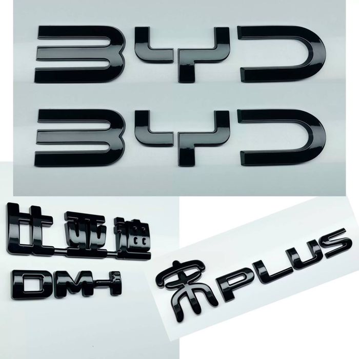 Комплект накладок на эмблемы BYD Champion 2025