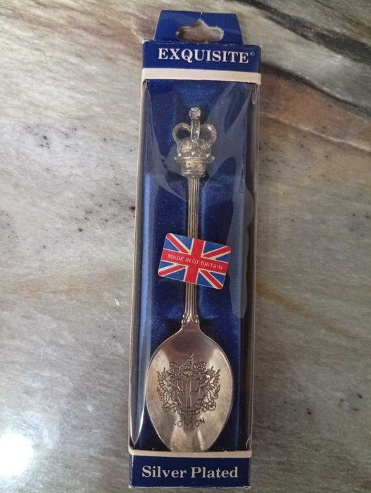 Колекционерска посребрена лъжица