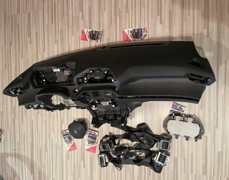 Peugeot 208 / 2008 II 2022 - kit airbag - plansa de bord - set centuri