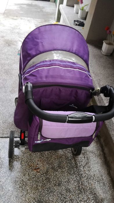 Зимна и лятна количка за бебе