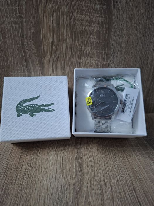 Сребрист  часовник Lacoste (унисекс)