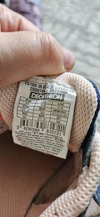 Кросовки в отличном состоянии 34 р