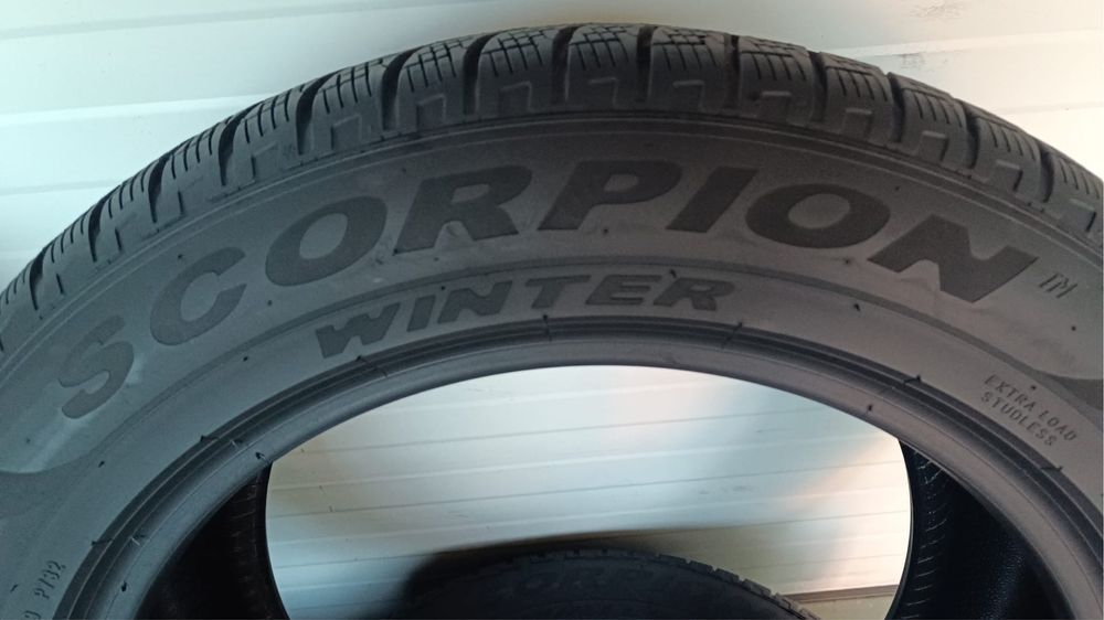 4бр зимни гуми 235/55/18/pirelli scorpion winter/dot3321г/6.0мм грайфе