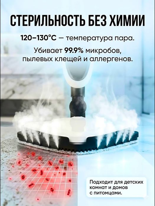 Паровая швабра 12 в 1