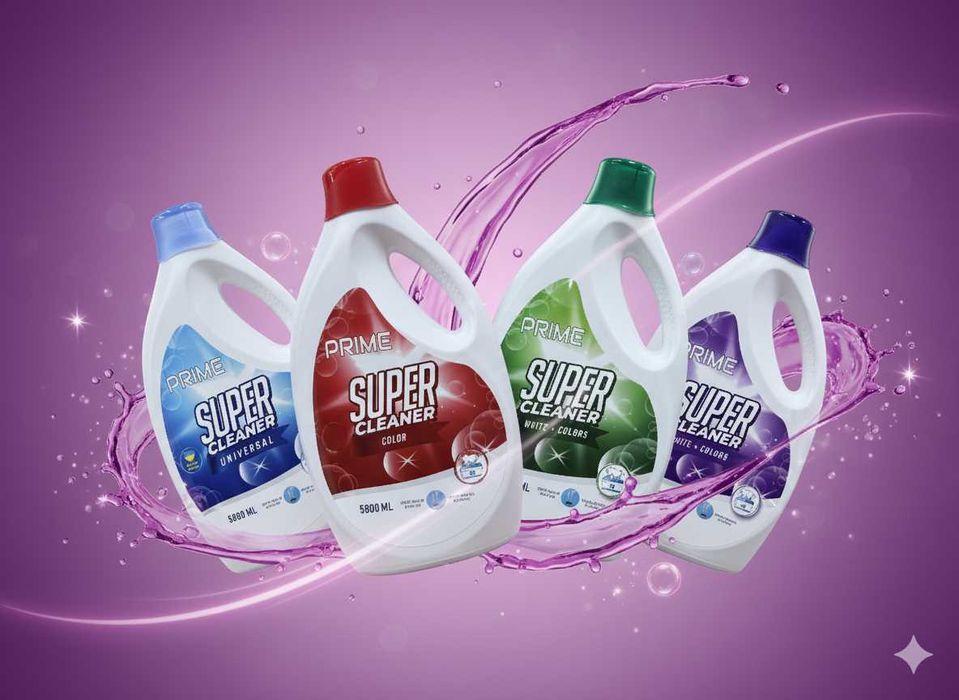 Detergent lichid rufe (0,5L - 6L) - Preț de Producător (En-gros)