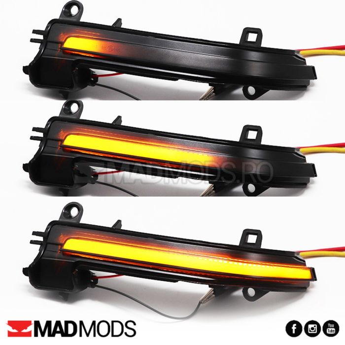 Set semnalizari oglinda LED dinamice BMW F20 F22 F30 F32 F34 F36 E84