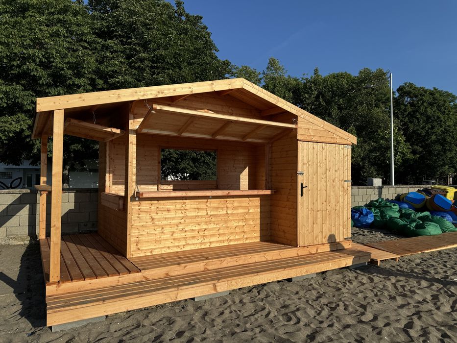 Търговски павилион, Сглобяем павилион за пазар, бунгало за търговия,