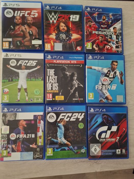 Playstation 5 с 9 игри