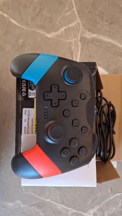 Controlere wireless Switch Pro gamepad programabile turbo vibrație – N