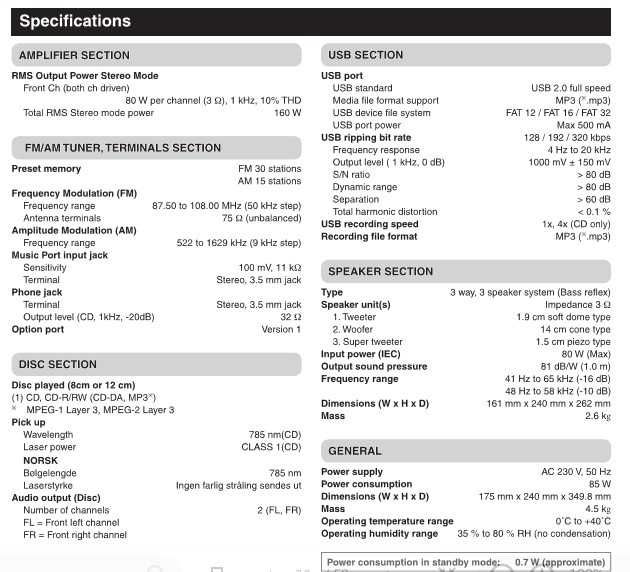 sistem audio Panasonic SC PMX4