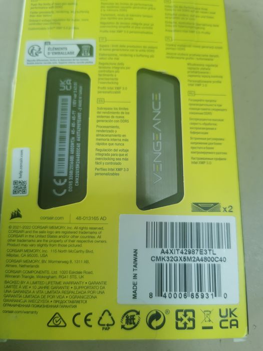 32 gb ddr5 corsair vengeance