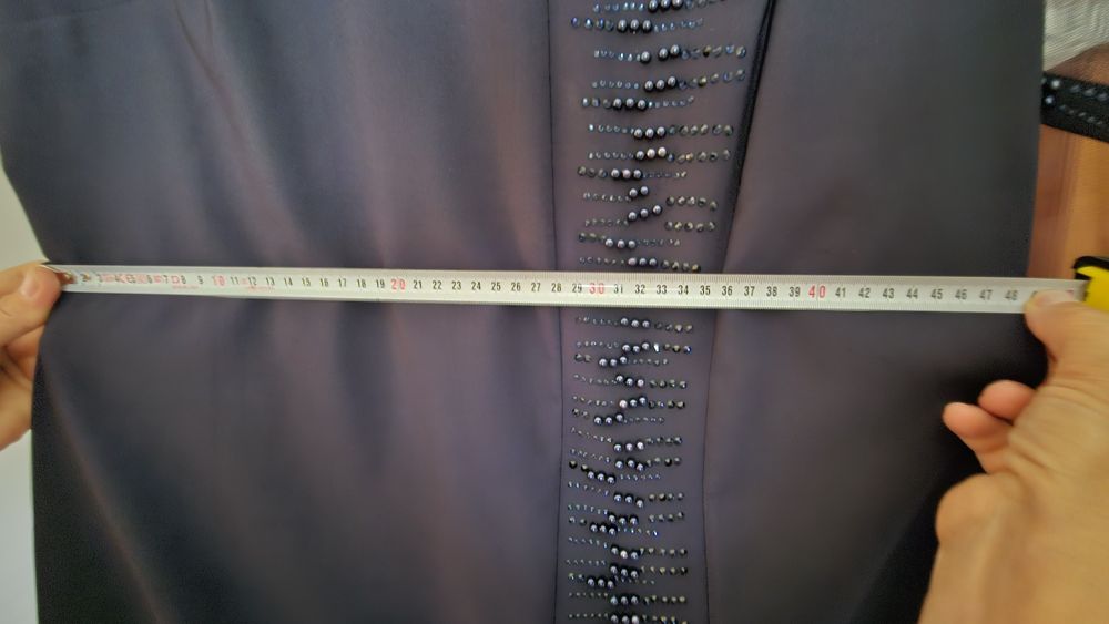 Rochie eleganta albastru inchis