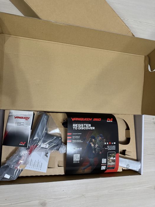 Detector de metale Minelab Vanquish 340 – Nou, în cutie