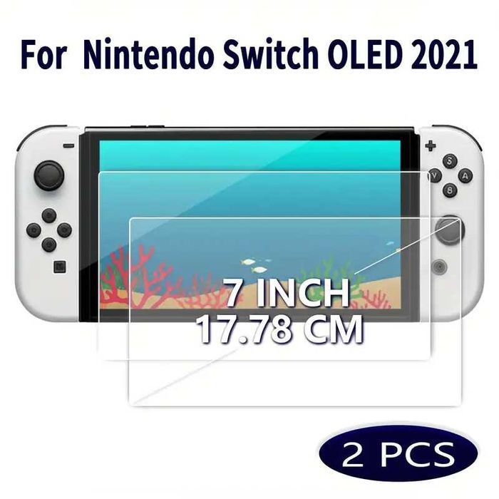 Скрийн протектор Стъклен протектор за Nintendo Switch﻿ 2 / Oled