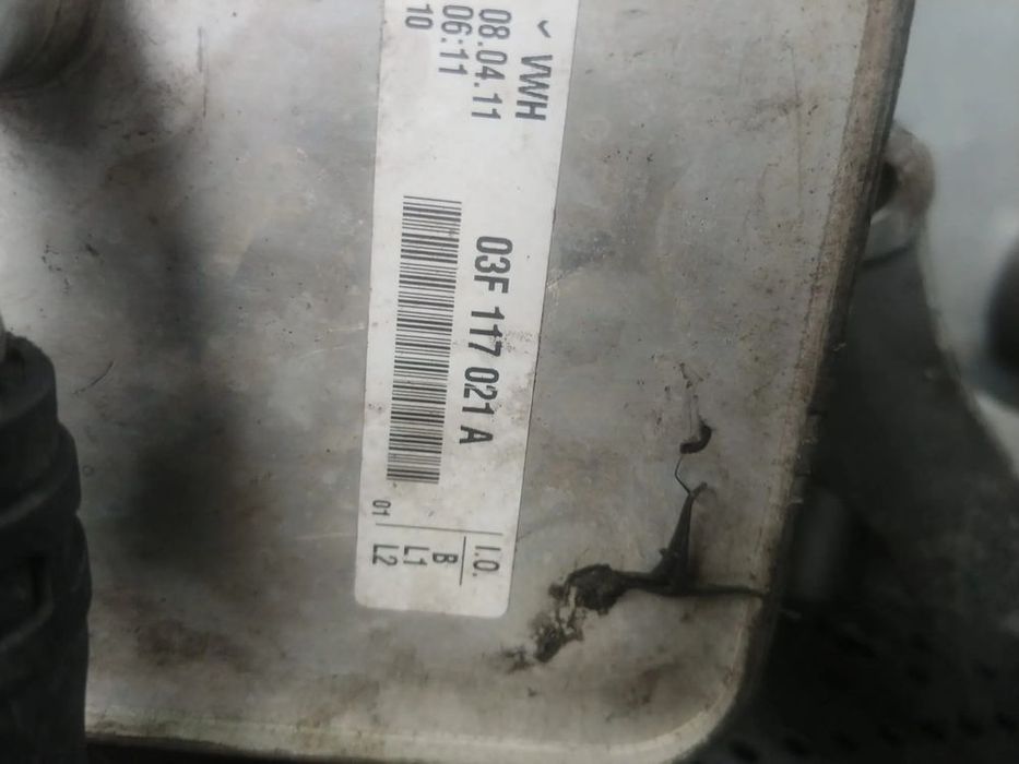 carcasa filtru ulei cu suport 1.2 tsi cbz skoda fabia 2  03f903143h  03f117021a