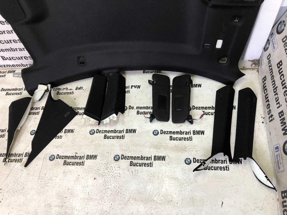 Plafon negru M complet BMW seria 6 F13 coupe