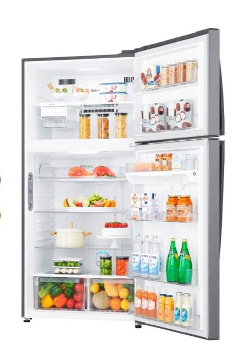 Холодильник LG. Серый.