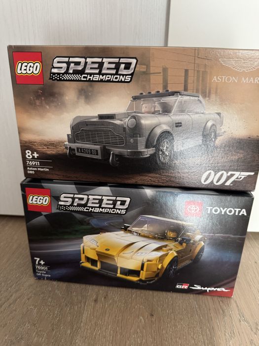 Lego speed Toyota  76901 si Aston 76911