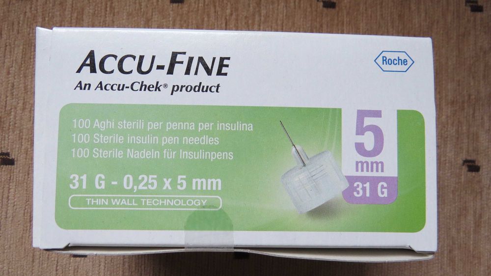 Игли за инсулинова писалка-5мм.-6мм.