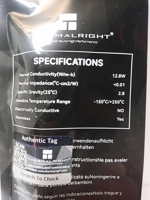 термопаста TF-7 2g 12.8w