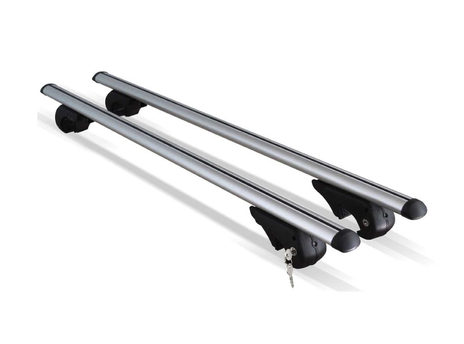 Bare transversale portbagaj Menabo Brio XL 135 auto cu longitudinale