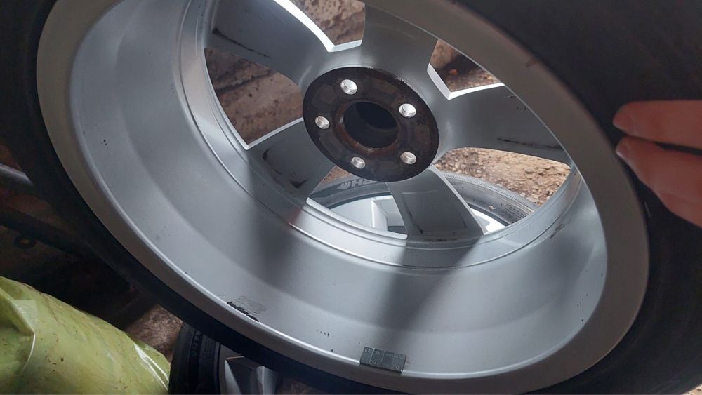 Jante (roti complete) 5x100 R17 Skoda, VW, Audi, Seat, anvelope vara