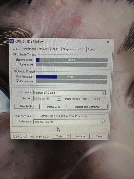 Процессор Ryzen 5 3500x