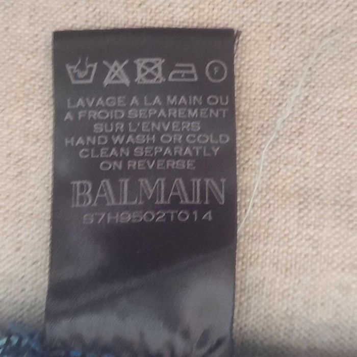 Balmain Biker Skinny Selvedge Jeans W30 / Байкерские джинсы / Винтаж