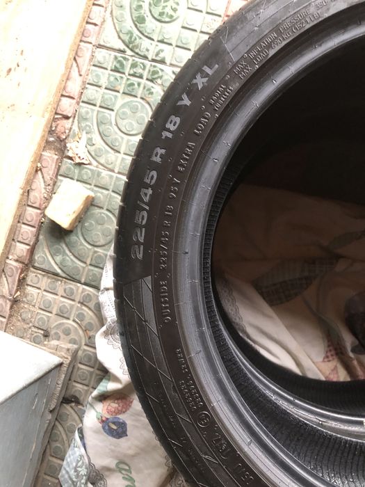 Продам шины лето пара