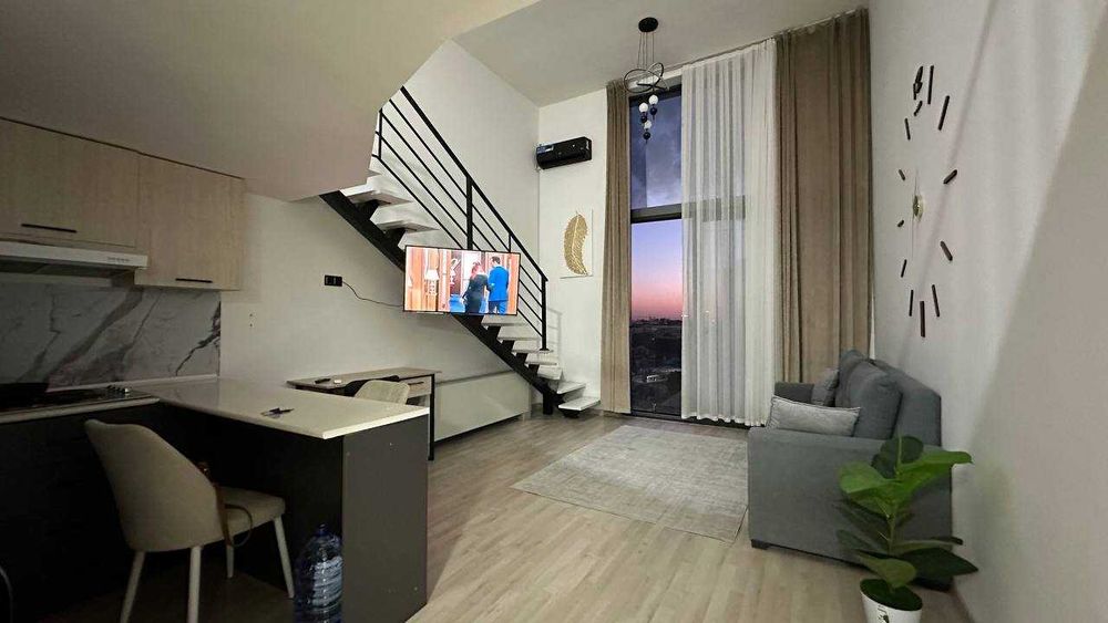 Продается 2 ком Двух уровневая квартира Махтумкули ЖК Бешчинор Дуплекс