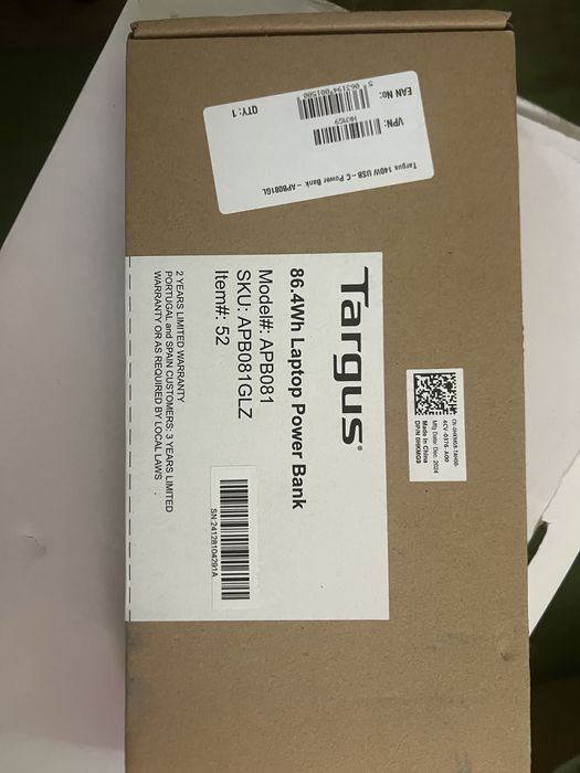 Baterie portabila Targus