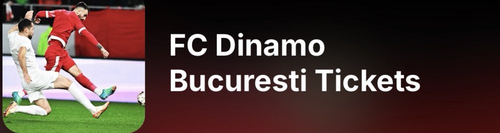 2 Bilete VIP Dinamo