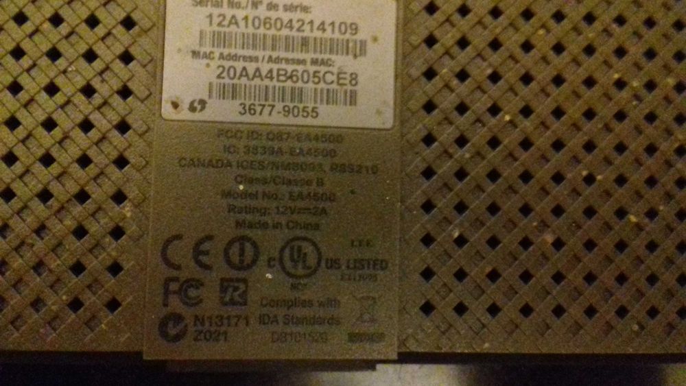 Router D-Link DIR-855 , ASUS DSL-N55U ,  CISCO EA4500