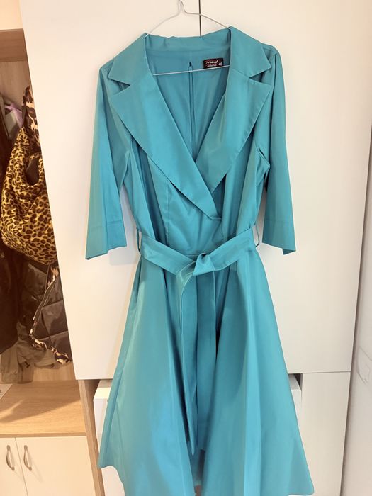 Rochie elegantă turcoaz – mărimea 46-44