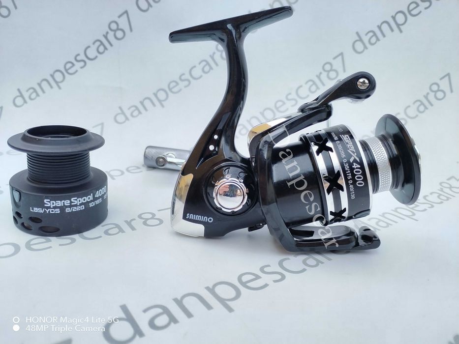 SET Feeder BOLENTINO PRO 3,30m 180gr + Mulineta SAIMINO X4000+150MFIR