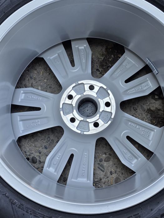 Jante Aliaj 5×112 Noi Pe 19 Echipate cu Anvelope Noi 235.55.19+255.50.19 Bridgestone