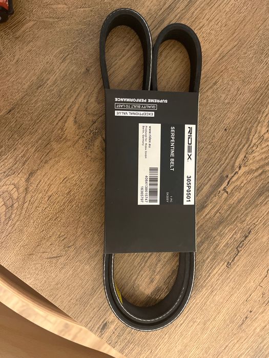 Пистов ремък RIDEX 305P0501 – нов