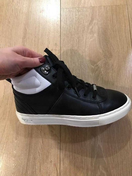 Сникърси  Pepe Jeans, 37 размер, кожа, кутия.