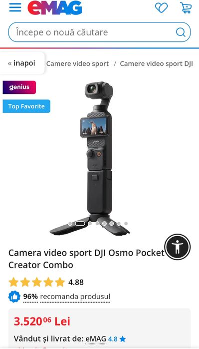 DJI Osmo Pocket 3 Creator Combo